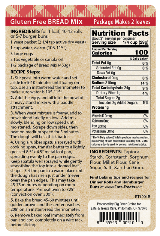 Gluten Free Bread Flour Mix